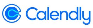 The logo for calendly on a white background.